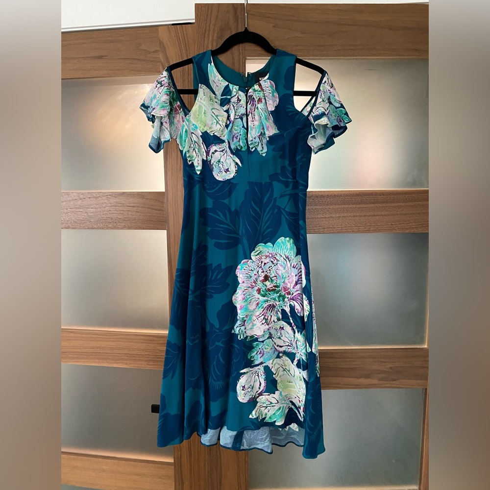Anthropologie Maeve Floral Midi Dress